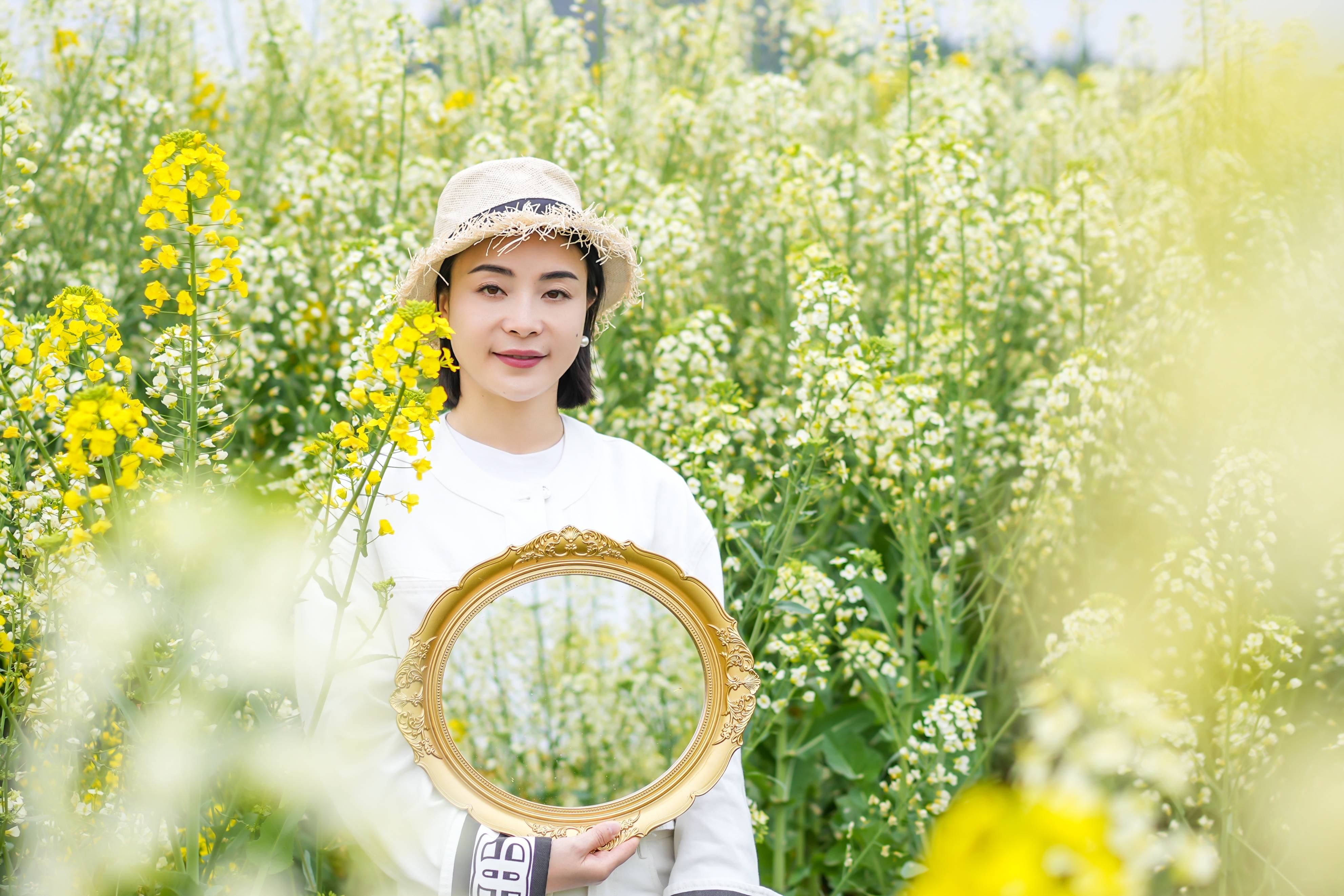 朝流花海可盐可甜,解锁潼南油菜花海拍照打卡10大新机位_视角_景区