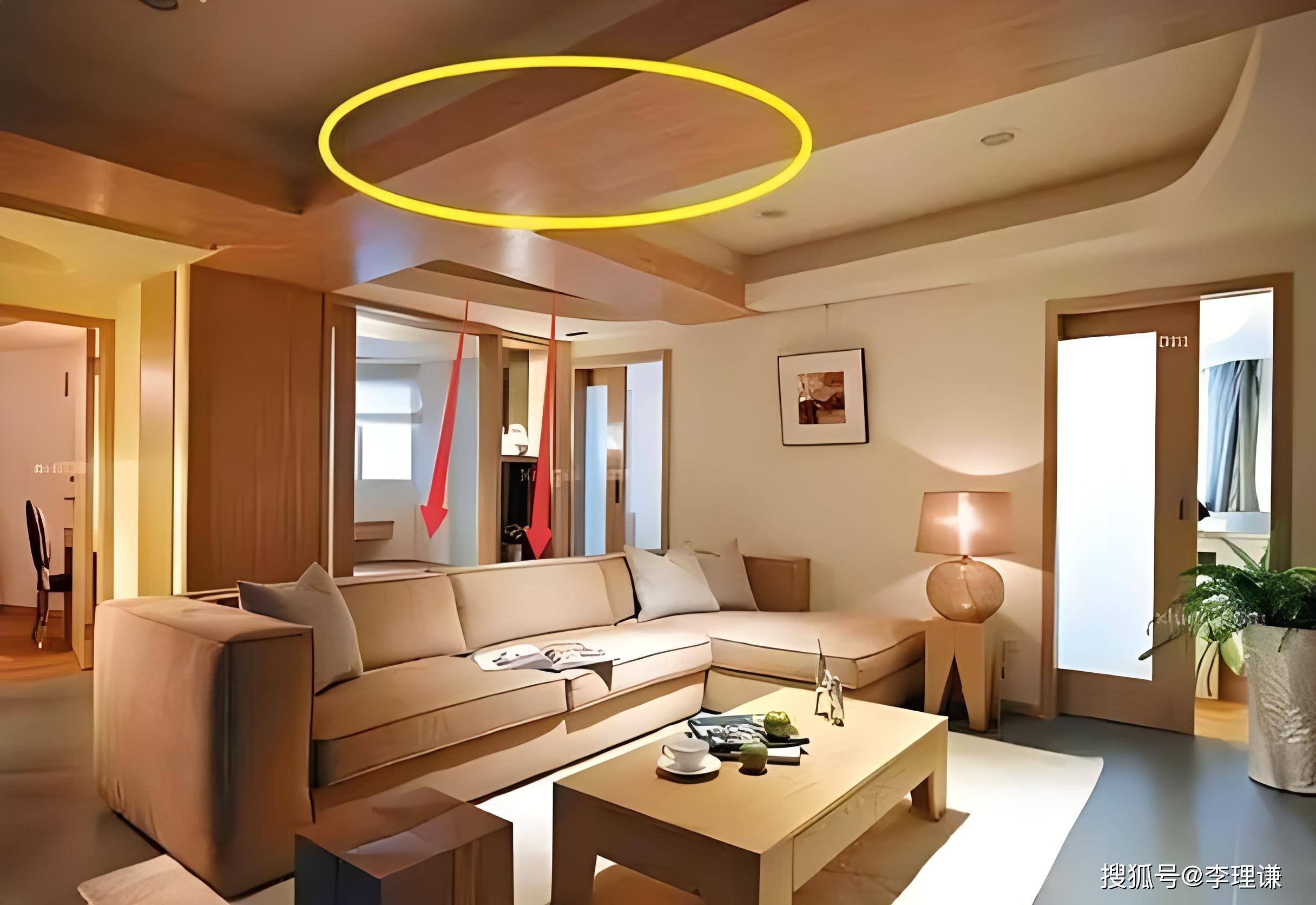 李理谦易学风水阳宅家居风水之横梁压顶应该怎么化解呢