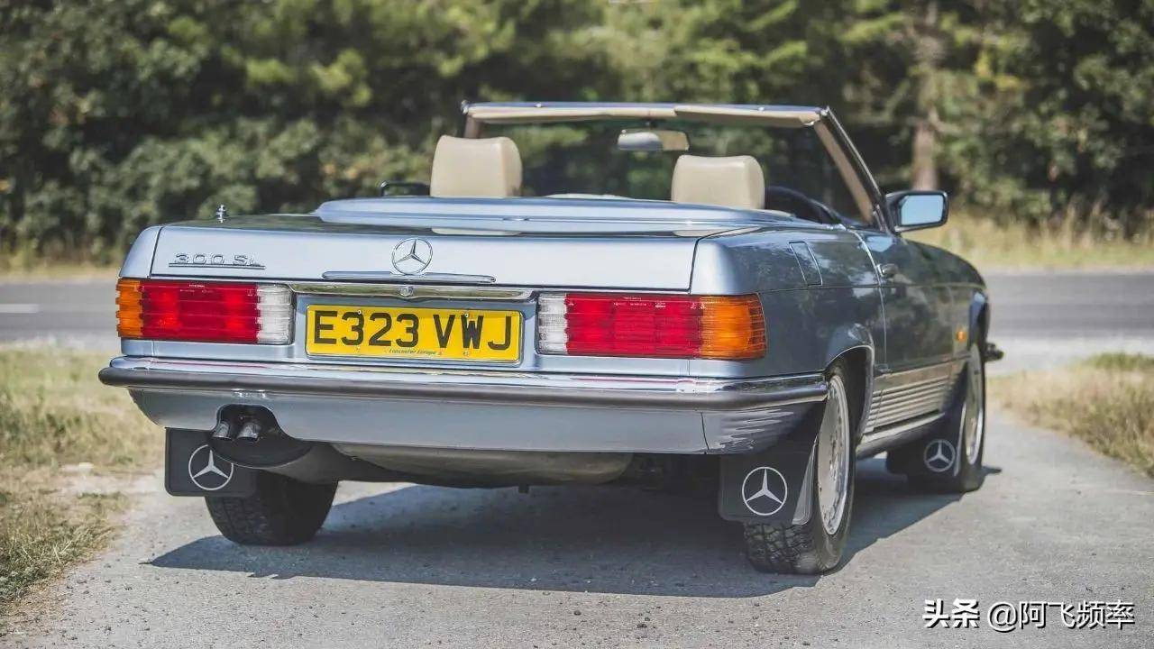 收藏佳品,低里程的1987年奔驰300sl即将被拍卖_搜狐汽车_搜狐网