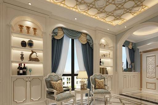 350㎡欧式风格超大别墅古典式的浪漫与华贵