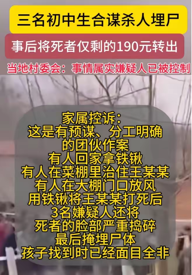在此,我们呼吁社会各界共同关注未成年人成长问题,加强家庭教育,学校