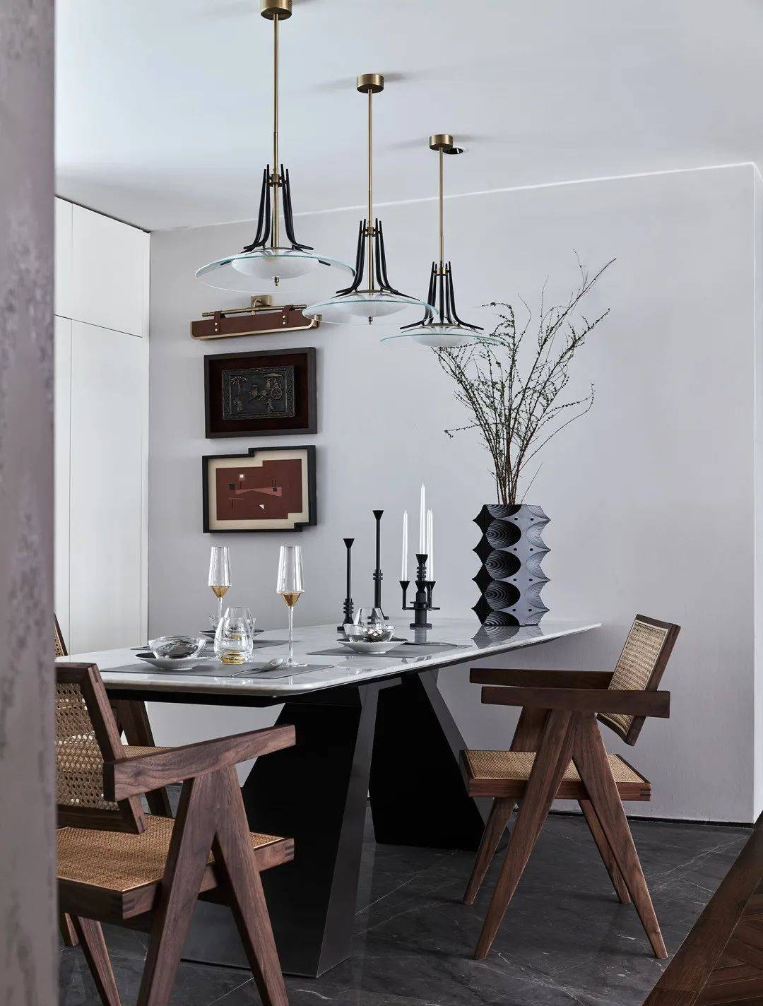 220㎡南京底复样板间别具一格的复古风味