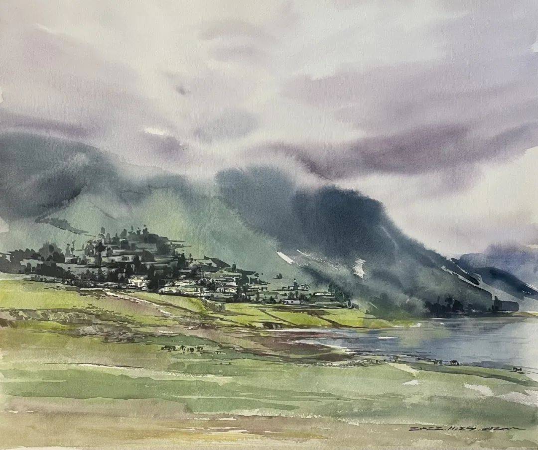 光阴当代中国水彩画展线上展览Ⅰ