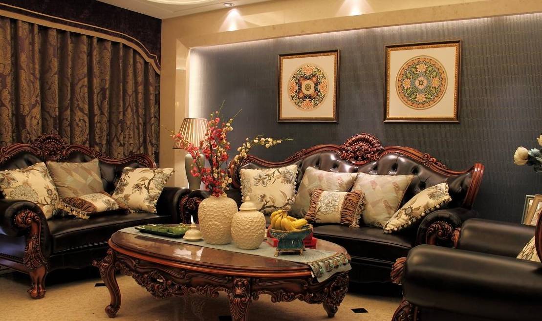 难得一见的欧式装修,花费至少50万!这效果值得不?_设计_实木_吊顶