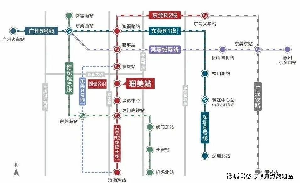 朗豪公馆位于厚街珊美地铁站约300米处,正门口就是一条康乐风情街