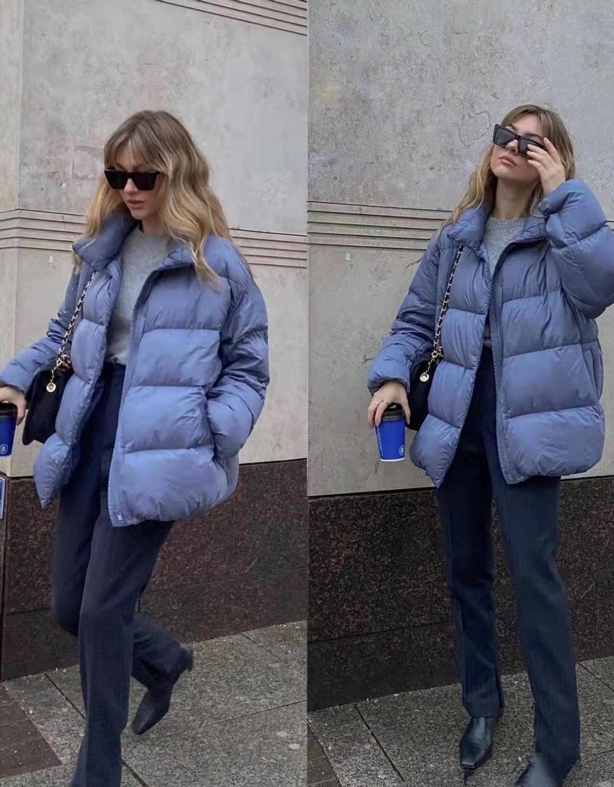 原创原来羽绒服也可以这么洋气跟时尚博主学穿搭时髦过新年