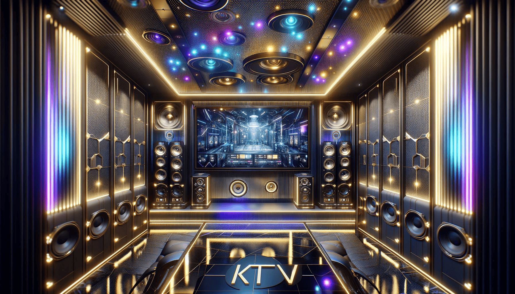 ktv装修新风尚个性定制引领潮流巨嗨点歌添彩夜生活