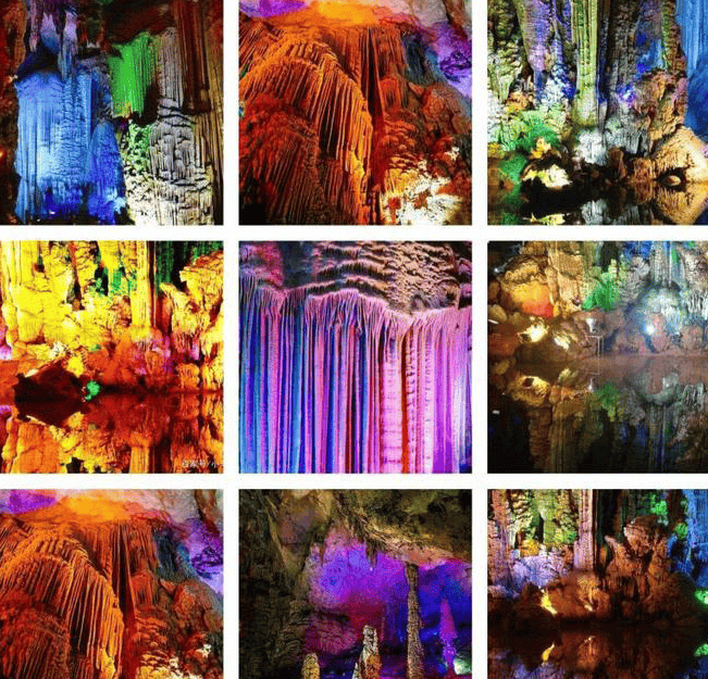 遇龙河,世外桃源,兴坪佳境,古东瀑布等【桂林市内】象鼻山,银子岩