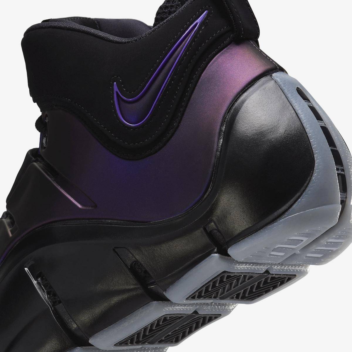 nikelebron4eggplant将在夏季发布突出了大学紫色