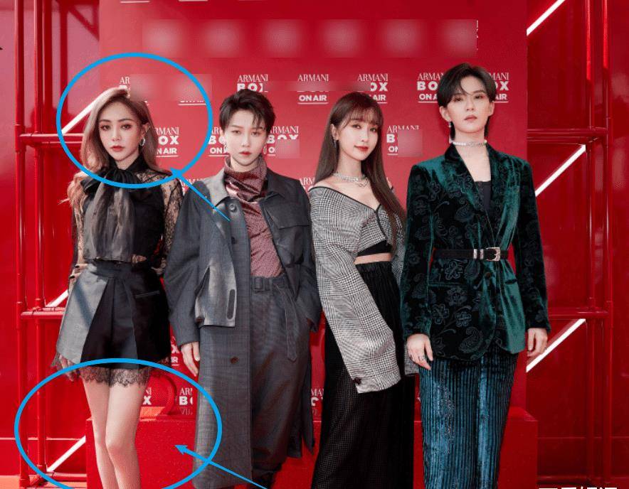 the9成员出席活动,虞书欣时尚露香肩,我却被谢可寅的