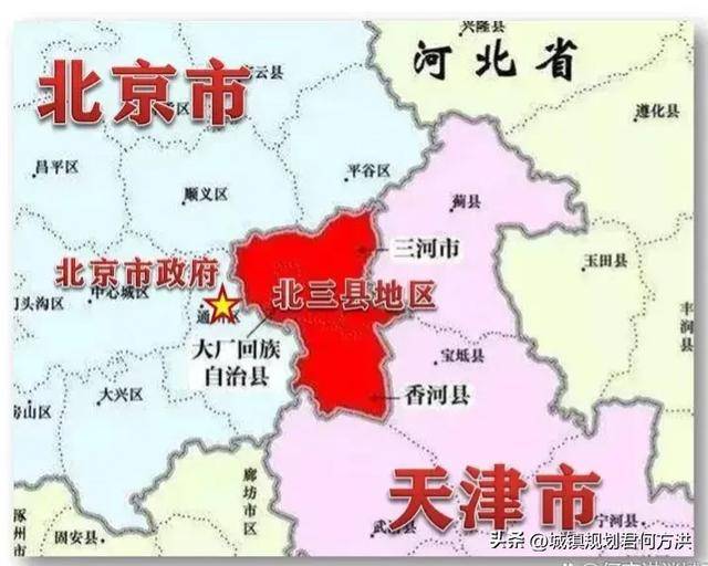 北京河北地图 交界处图片