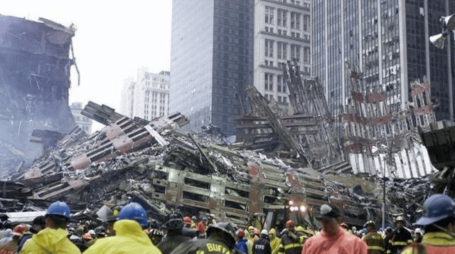 原创老照片2001年9月11日23张高清彩照再现美国911恐怖袭击事件