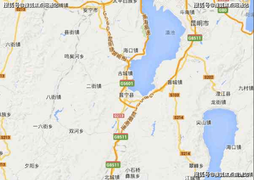 项目位于昆阳市兴安路与兴余路交汇处,周边有兴安路,昆阳街延长线等