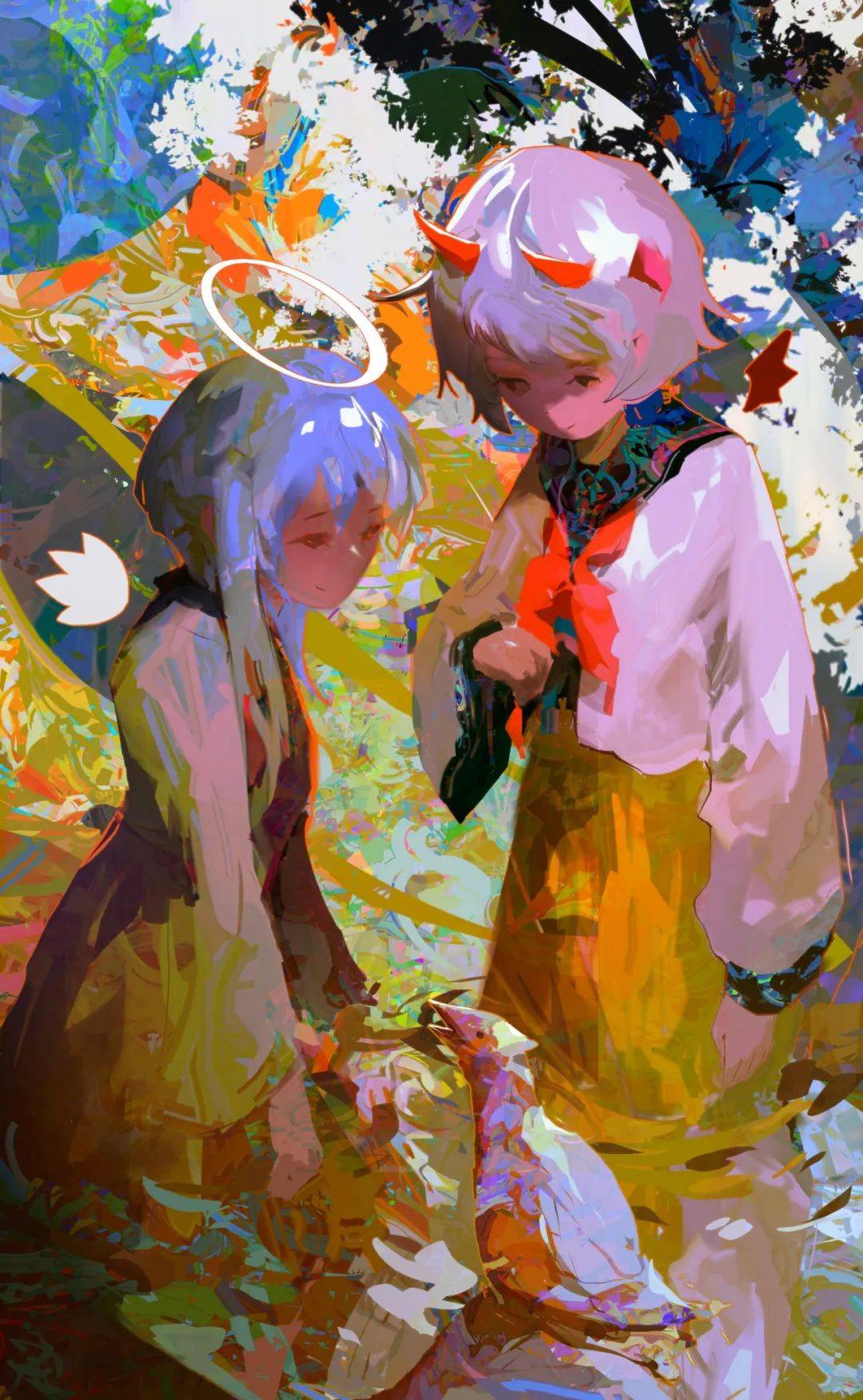 【插画】kevin adi (pisukev):充满魔法色彩的画中世界