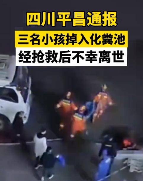 原创四川平昌三名小孩掉入化粪池抢救无效离世网友质疑不断