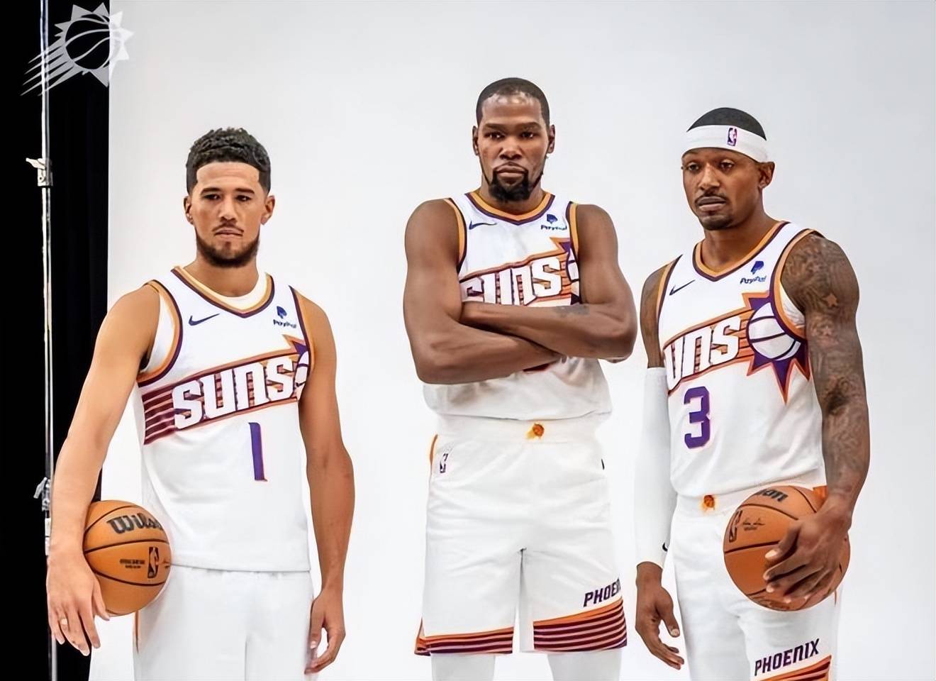 杜兰特,德文布克,布拉德利比尔领衔的太阳排名西部第八,将与独行侠隔