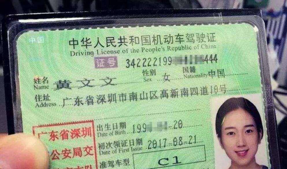 聋哑人开车A2驾驶证图片