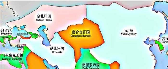 成吉思汗建立的蒙古帝国, 享国429年, 极盛面积达3300万平方公里