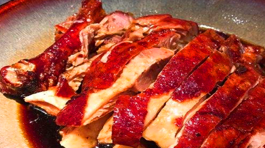 原创南京一家85年的烤鸭老店一天能卖出上千只20元一斤价格实惠