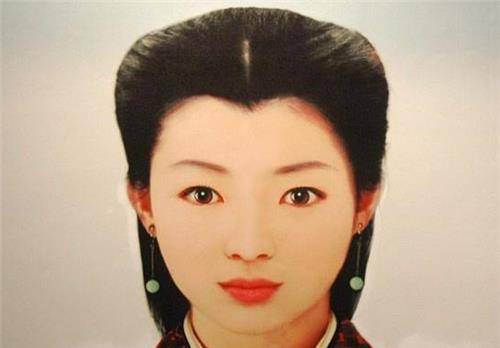 原创古代美人复原图楼兰公主面带微笑最后一张像极了一位女明星