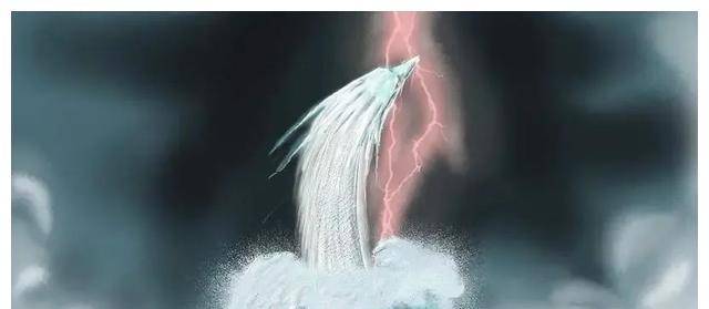 刘大叔跑过去一看,只见一条蛟龙正在他老婆身上,回来以后就有了身孕