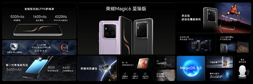 荣耀magic6系列新品正式开售这才是顶级旗舰
