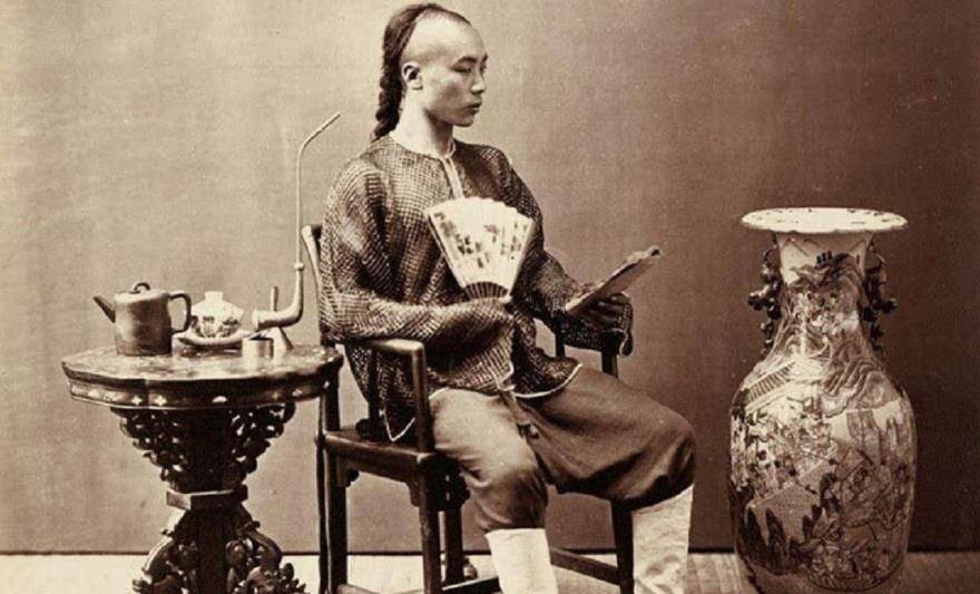 原创清朝男子的辫子有多脏传教士气味让人反胃夏天无法靠近