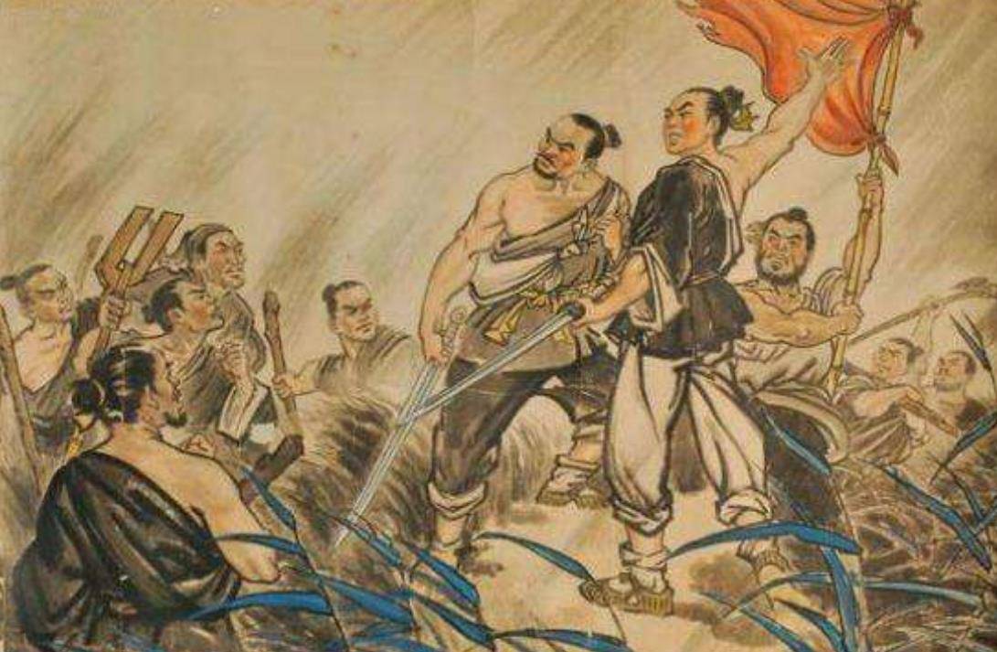 一同造反的人相信自己,陈胜,吴广两个人还专门弄出了鱼腹藏书的事情