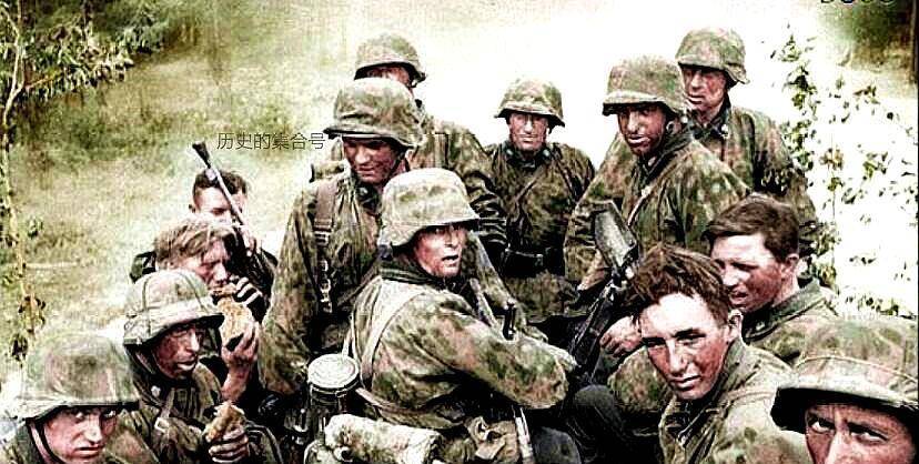 原创元首近卫军第三骷髅装甲师旧照让苏联恨之入骨的德军没有之一