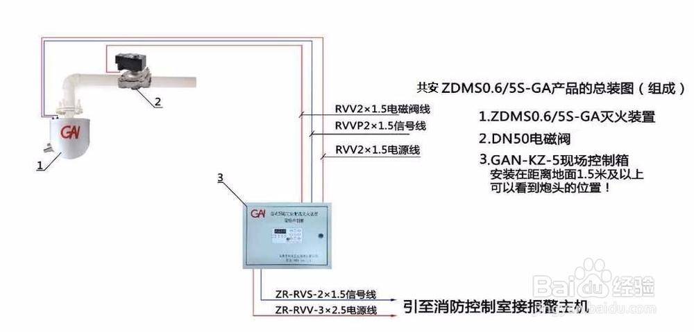 消防水炮管道系统图图片