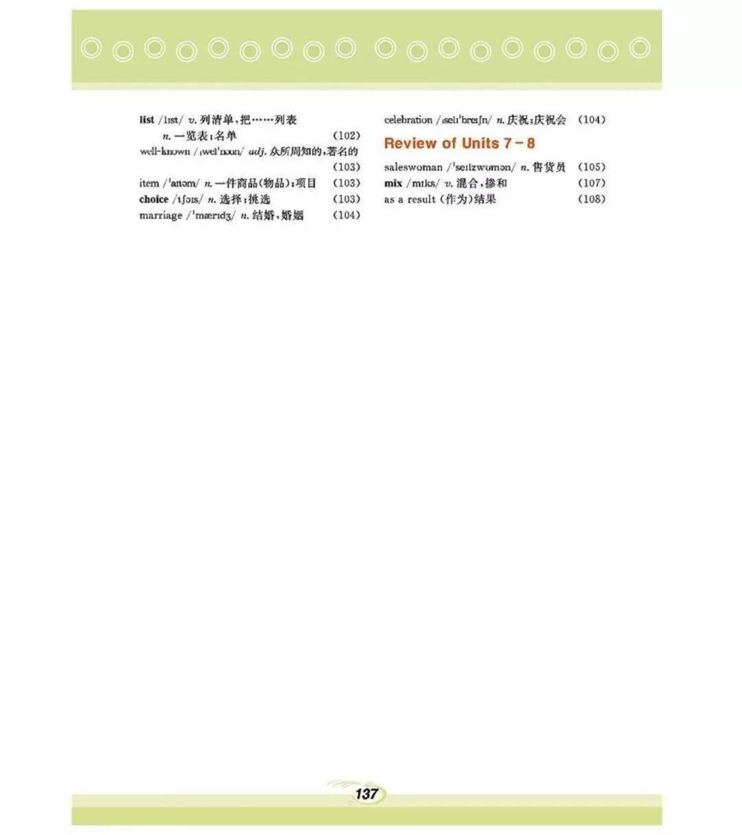 
仁爱版英语八年级下册听力
  第2张