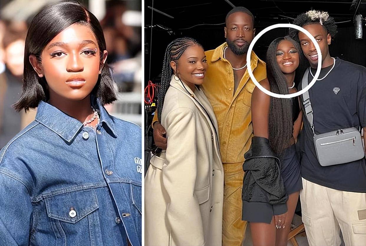 原创太美nba韦德儿子变性后现状长发飘飘颜值出众进入模特行业