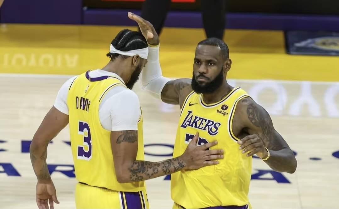 原创nba湖人150比145战胜步行者队球员表现一览詹姆斯26分戴维斯36分