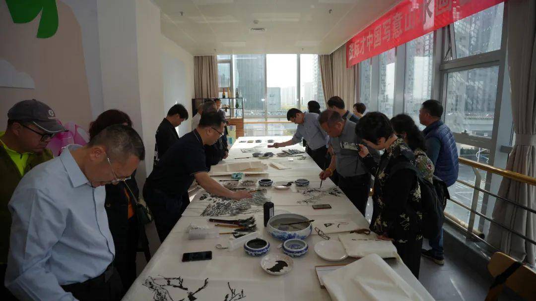 水墨晕章梦中家园张际才写意山水画艺术展