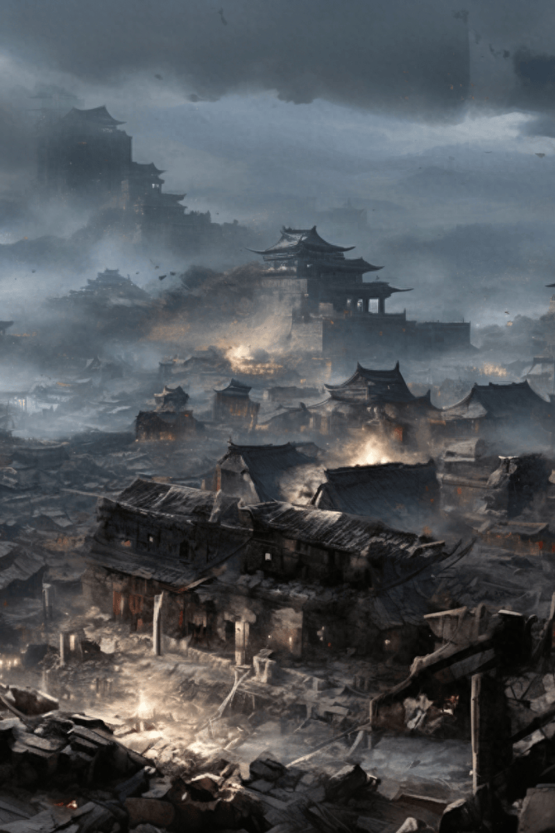 (困守孤城)在古代乱世的残酷战场上,当一个人困守孤城,在失去了擞有