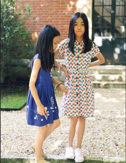 田亮女儿亭亭玉立被人夸看到佟大为女儿才知道啥叫初恋