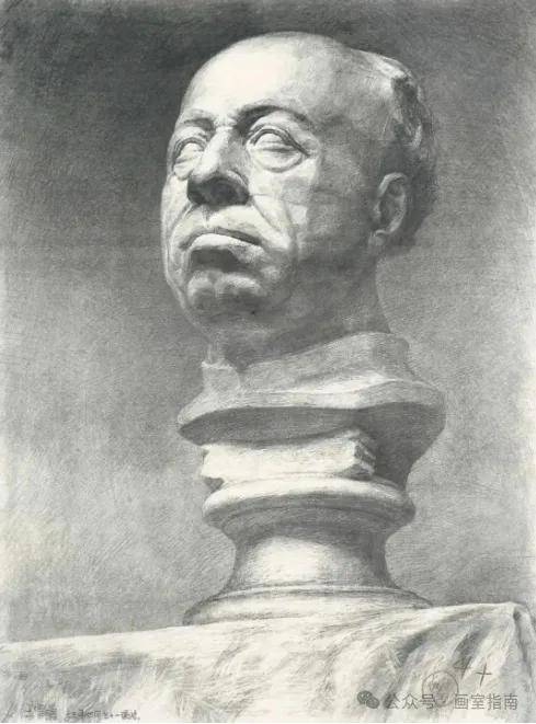 央美附中石膏像素描作品欣赏