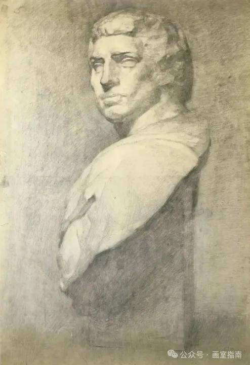 央美附中石膏像素描作品欣赏