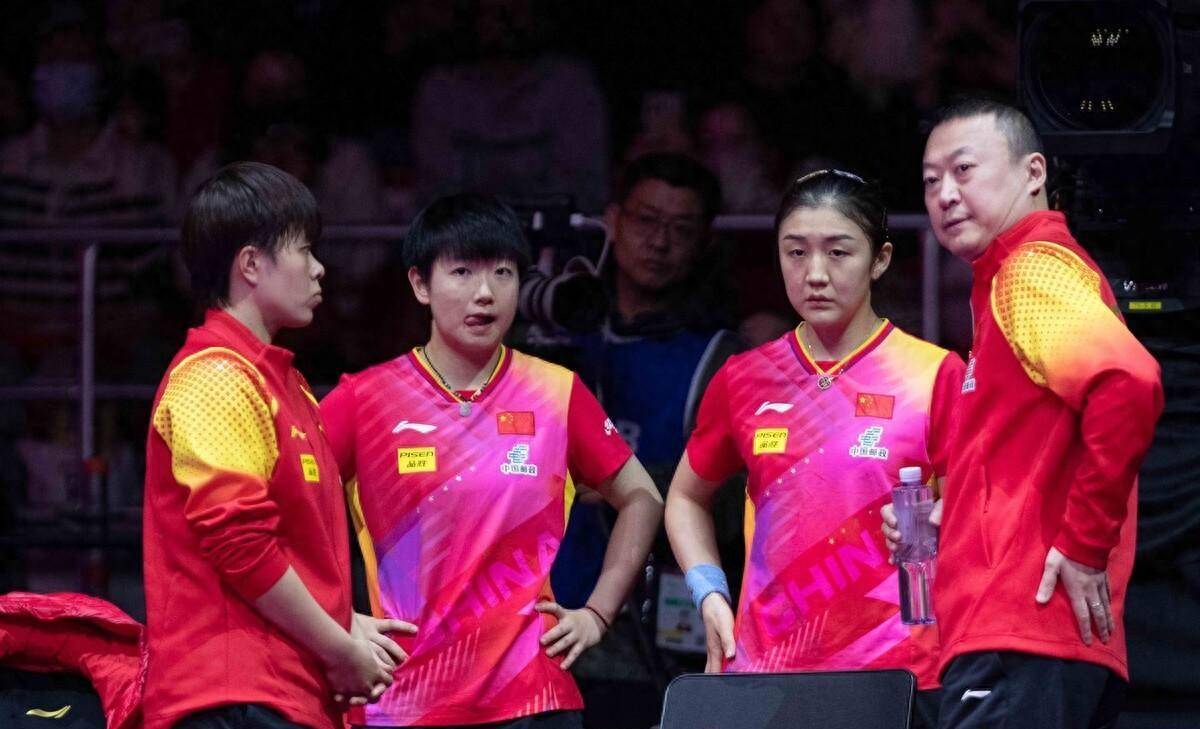 国乒派出的4名参赛球员孙颖莎,王曼昱,王艺迪,陈梦,是世界前四,也是本