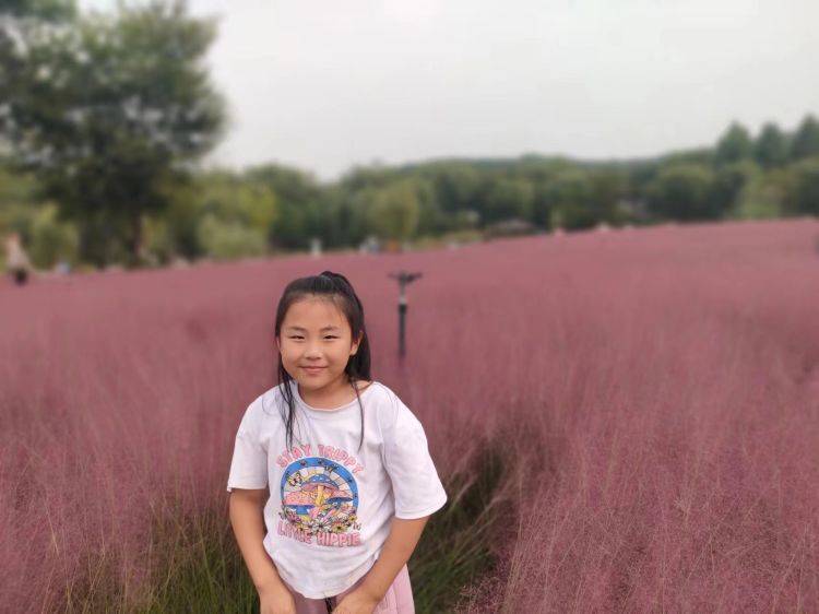 今天的汉字讲解员是四留固小学三年级李若涵同学,她品学兼优,德智体美