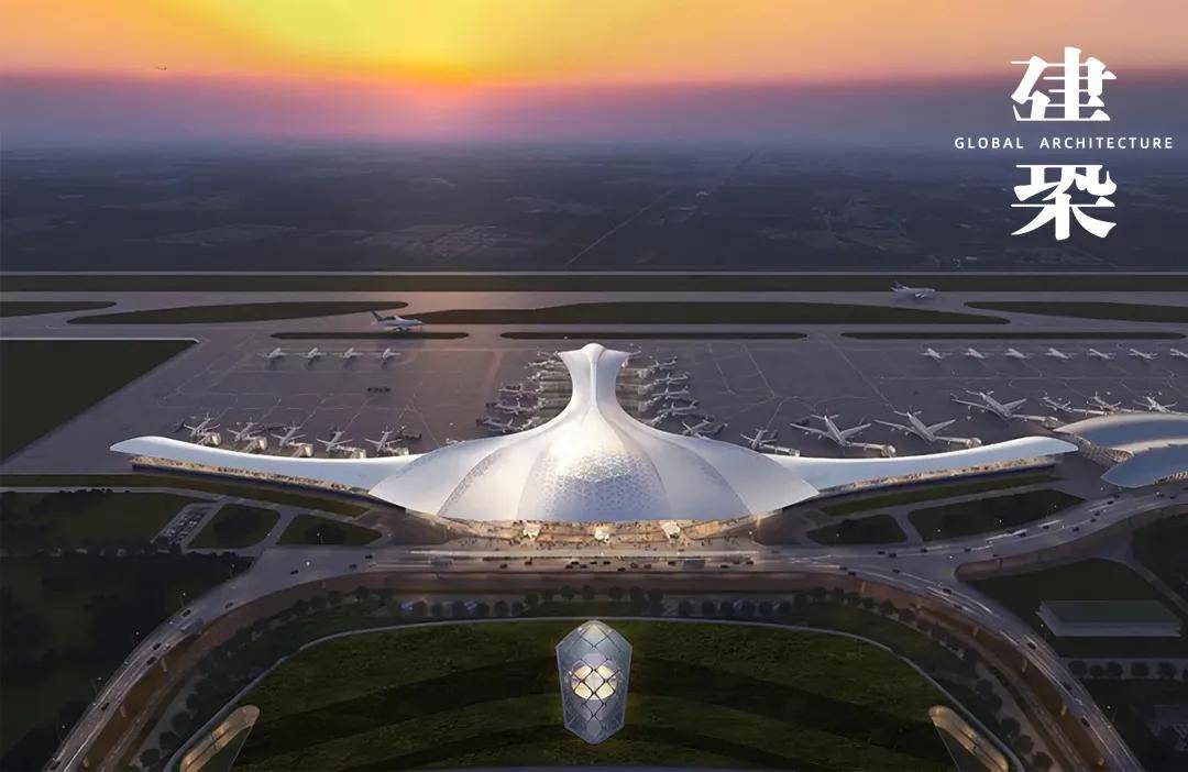 原创最美旅游机场扬州泰州国际机场二期扩建项目开工