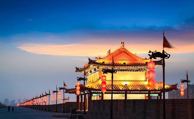 秦始皇兵马俑,西安大唐芙蓉园,华清宫,大雁塔,西安城墙,大 唐不夜城