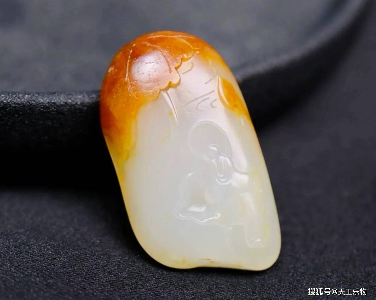 克价过千的红皮白肉"悟"!和田籽料市场的精品基本款!