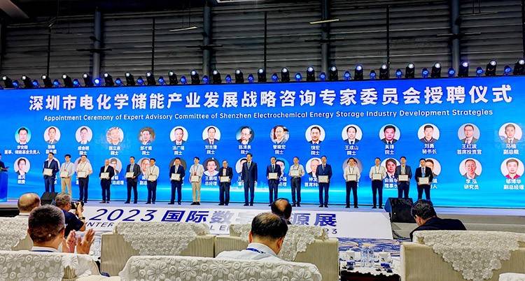 贺雪琴受聘深圳电化学储能产业发展战略咨询专家委员会委员 
