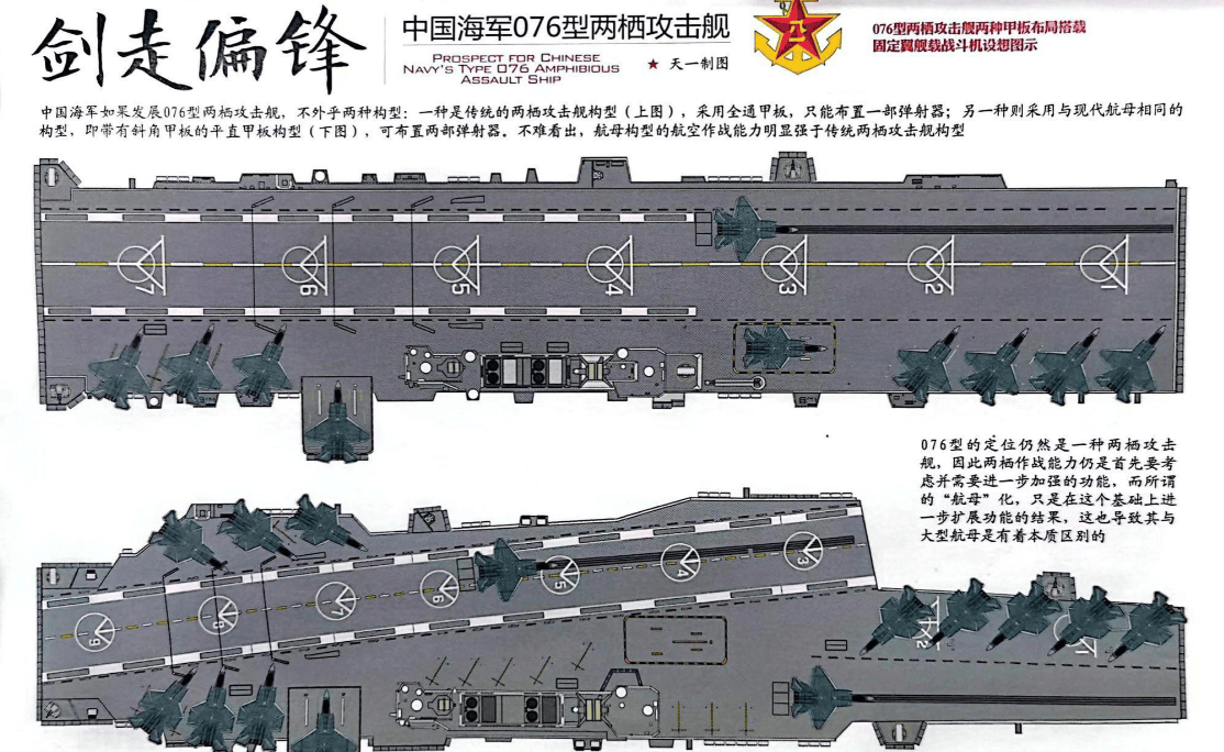 076两栖攻击舰造12艘图片