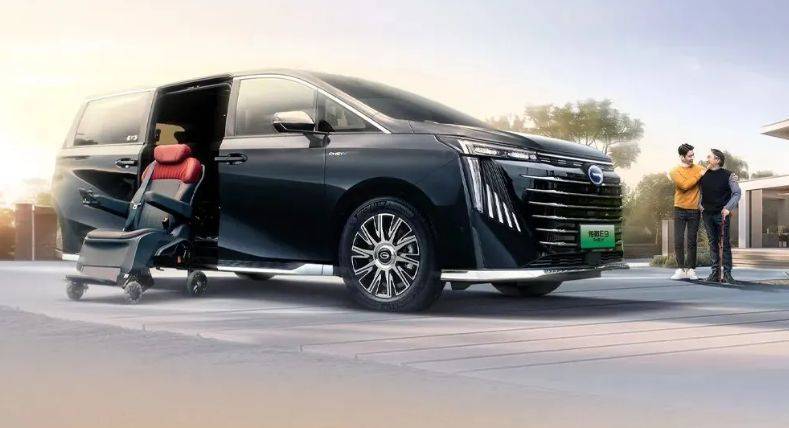 广汽传祺 e9 电动福祉版车型上市:国内首创分离式福祉座椅