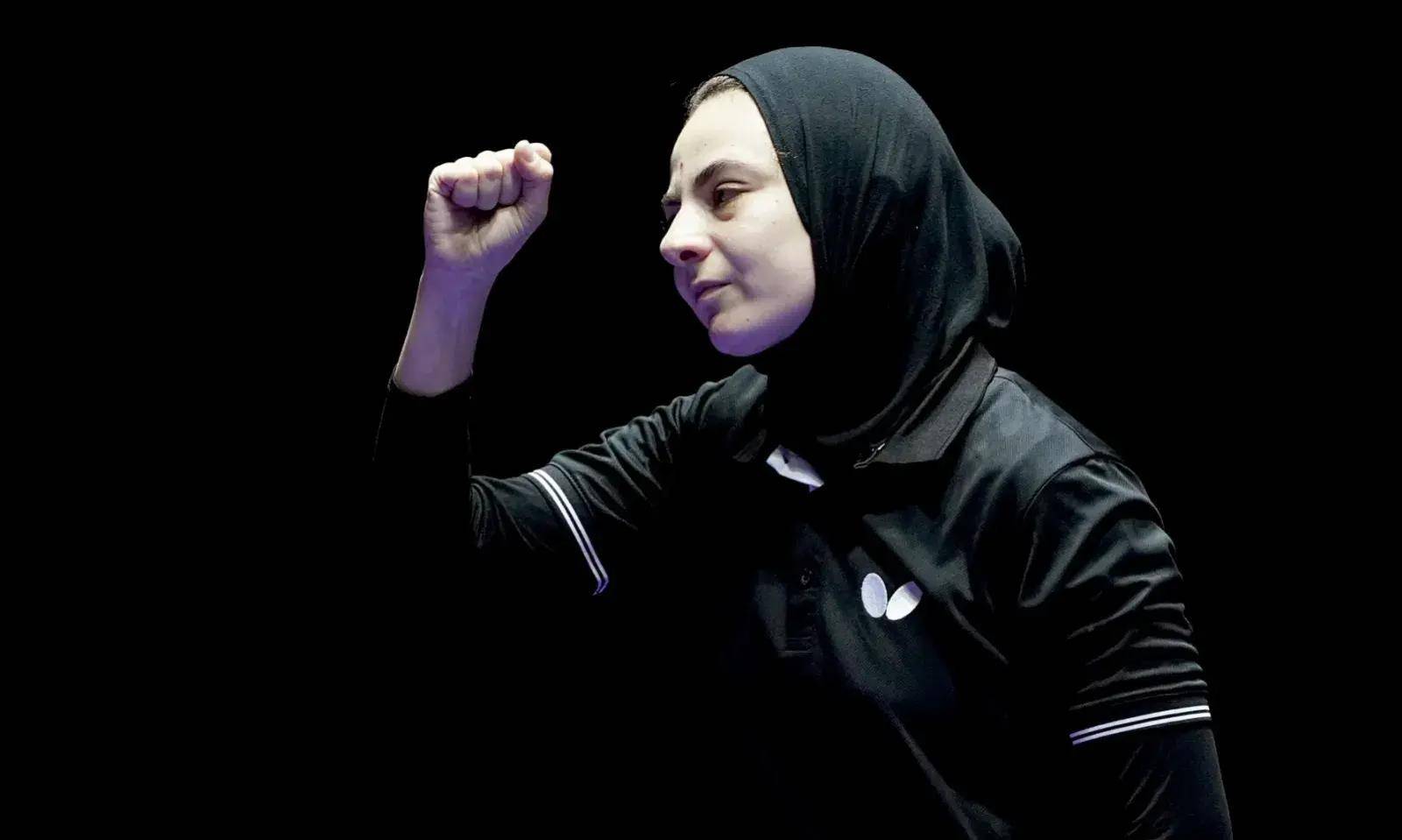 在梅瑟夫与李诗文的比赛中,梅瑟夫显然没有李诗文那么