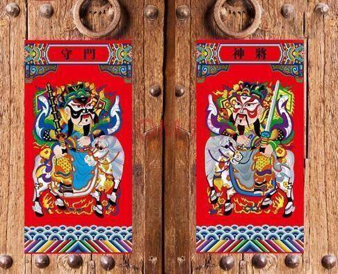 原创门神的来历从神人到神兽再到人间猛将