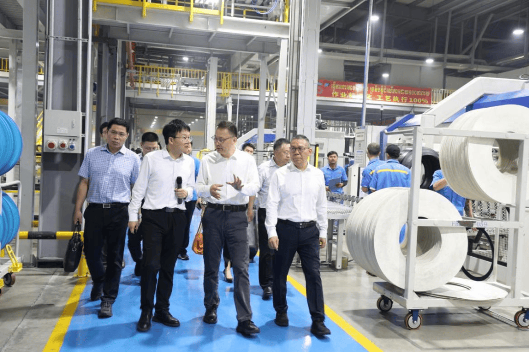 高度评价!政府领导参观通用柬埔寨工厂