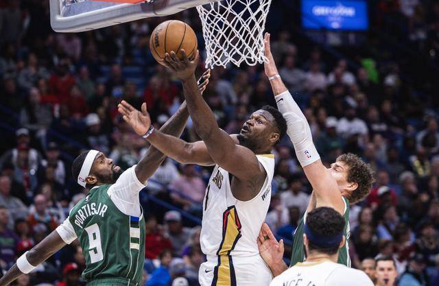 原创鹈鹕队团结拼搏逆袭雄鹿字母哥狂砍3514却落败